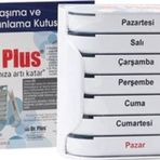 Dr Plus İlaç Taşıma ve Zamanlama Kutusu Haftalık 7X24 BEYAZ