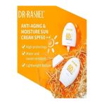 DR.RASHEL Leke Karşıtı Anti-Aging Moisture Sun Cream SPF 60++, Yaşlanma Karşıtı Güneş Kremi Yüksek Koruma 60ML