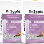 Dr.Sacchi 10 lt 2 Adet Lavanta Kokulu Bentonit Kedi Kumu