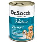 Dr. Sacchi 400 gr Somonlu Yetişkin Köpek Konservesi
