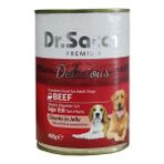 Dr. Sacchi Delicious Kuzu Etli 24x400 gr Köpek Konservesi