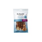 Dr. Sacchi Dr.Sacchi Premium Ördek Sargılı Beyaz Sığır Derisi Burgu Çubuk Tahılsız Köpek Ödülü 5" 9-11 Gr 10'lu