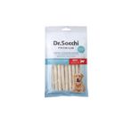Dr. Sacchi Dr.Sacchi Premium Sığır Etli Beyaz Sığır Derisi Burgu Çubuk Tahılsız Köpek Ödülü 5" 7-8 Gr 15'li