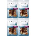 Dr.sacchi Premium Ördek Sargılı Beyaz Sığır Derisi Burgu Çubuk Tahılsız Köpek Ödülü 10 Lu 100 gr 4 Adet