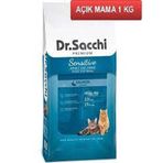 Dr.Sacchi Premium Sensitive 1 kg Açık Salmon Yetişkin Kedi Maması