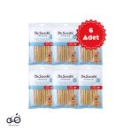 Dr.Sacchi Premium Sığır Etli Doğal Sığır Derisi Burgu Çubuk Tahılsız Köpek Ödülü 5'' 15'li 110gr 6 Adet