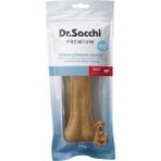 Dr.Sacchi Premium Sığır Etli Doğal Sığır Derisi Press Kemik Tahılsız Köpek Ödülü 8.5''170-180 Gr 1'li
