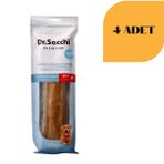 Dr. Sacchi Sığır Derisi Doğal Press Kemik Köpek Ödülü 320 g x 4 Adet