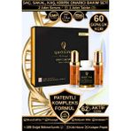 Dr. Sammy's Quarine 2 Aylık Saç Bakım Seti (2 Serum+1 Multivitamin) Dökülme ve yıpranma Karşıtı Bitkisel Kök Hücre Ekstratları, Vitamin, Mineral İçeren Saç, Sakal, Kaş ve Kirpik Onarıcı Premium Set
