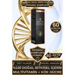 Dr. Sammy's Quarine Premium Şampuan (2 Aylık) Dökülmelere Karşı %100 Saf ve Doğal Bitkisel Kök Hücre Ekstratları,Vitamin ve Mineral İçeren Onarıcı Saç Şampuanı 250ML