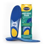 Dr. Scholl's ® Ağrıyı Önleyin Alt Vücut Koruyucu Tabanlık, 1 Çift, Erkek 8-14, Ayak, Diz, Topuk ve Alt Sırt Ağrısına Karşı Korur, Ek Parçalara Uyacak Şekilde Düzeltme
