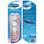Dr. Scholl's Tri-Comfort Tabanlıklar - Topuk, Kemer Desteği ve Hedefli Yastıklamalı Ayak Topu için (Kadınlar için 6-10)