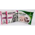 Dr Sed Pharma Köpek Parazit Deri Koruma Damla 2 Paket ve Ağız Kokusu Giderici Damla