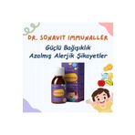 Dr Sonavit Immunaller Şurup 150ml Kuersetin, Resveratrol, Selenyum, Beta glukan, Çinko, Vit-D, Vit-C