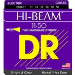 DR Strings Elektro Gitar Telleri, Hi-Beam, Hex Core 11-50