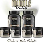 Dr. Supplement Orta(Middle) Paket - Whey, Glutamıne, Creatıne, Bcaa, Alkalızer - 6 LI PAKET