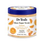 Dr.Teal's Shea Sugar Scrub Citrus 538 gr Vücut Şeker Peelingi