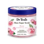 Dr.Teal's Shea Sugar Scrub Rose 538 gr Vücut Şeker Peeling
