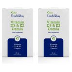 Dr. Ümit Aktaş D3 K2 Vitamin Damlası - 400 Damla (2 paketi)