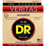 DR VTA-10 Veritas Akustik Gitar Teli (Extra Light 10-48)