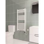 DRAD Bella Elektrikli Havlupan G:50 Cm Y:112 Cm Eht-dc Elektronik Termostat Beyaz