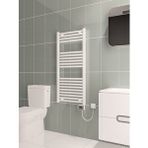 DRAD Bella Elektrikli Havlupan G:50 Cm Y:112 Cm Eht-lc Elektronik Termostat Beyaz