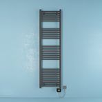 DRAD Bella Elektrikli Havlupan G:50 Cm Y:180 Cm Eht-lc Elektronik Termostat Antrasit