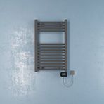 DRAD Bella Elektrikli Havlupan G:50 Cm Y:80 Cm Eht-lc Elektronik Termostat Antrasit