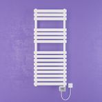 DRAD Datura Elektrikli Havlupan G:50 Cm Y:120 Cm Eht-lc Elektronik Termostat Beyaz