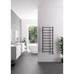 DRAD Hosta Elektrikli Havlupan G:50 Cm Y:120 Cm Eht-dc Elektronik Termostat Siyah