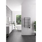 DRAD Hosta Elektrikli Havlupan G:50 Cm Y:80 Cm Eht-lc Elektronik Termostat Siyah