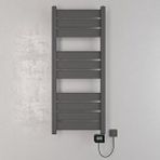 DRAD Nolana Elektrikli Havlupan G:50 Cm Y:120 Cm Eht-lc Elektronik Termostat Antrasit