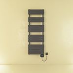 DRAD Silena Elektrikli Havlupan G:50 Cm Y:140 Cm Eht-lc Elektronik Termostat Antrasit
