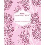 Draftcraft Book: Pink Botanical Notebook – College Ruled, 160 Pages, 7.5 x 9.75" Lined Journal for School, Work, or Writing: Elegant Pink and Burgundy ... Students, Professionals, and Everyday Writing