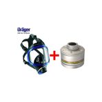 Drager X-plore 6300 Tek Filtreli Tam Yüz Maskesi
