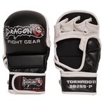 Dragon 30255-P Tornado II MMA Eldiveni Siyah Kaplumbağa Eldiven Torba Eldiveni (L)