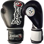 Dragon 33099-L Siyah Ifma Onaylı Deri Muay Thai Boks Eldiveni