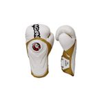 Dragon Do Tepito Muay Thai Kick Boks Bok Eldiveni Beyaz Altın 12 Oz