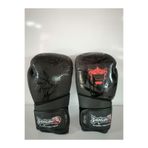 Dragon Do Yakuza Kick Boks Eldiveni Siyah Renk Cırtlı Model Orjinal Gifttoom 10 Oz
