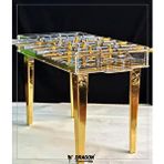 Dragon Elegant Gold Yüksek Kalite Tasarım Langırt Masa Futbolu Foosball