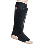 Dragon Kick Boks Muay Thai 40605 Elastik Kaval Koruyucu Siyah Renk Ergonomik Tasarım ile Konforlu Kullanım - S - M