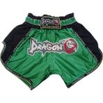 Dragon MT3075 Retro Muay Thai Şortu - XS - Yeşil