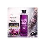 Dragon Purple Soap Temizleme Sıvısı 400ml Dövme Kalıcı Makyaj Microblading Mor Sabun Su