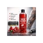 Dragon Red Soap Temizleme Sıvısı 400ml Dövme Kalıcı Makyaj Microblading Kırmızı Sabun Su
