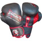Dragon Supreme Siyah Deri Kick Boks Muay Thai Ve Boks Eldiveni