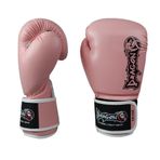 DragonDo 30126-P Favela Boks Eldiveni Kick Boks Eldiveni Muay Thai Boxing Gloves (PEMBE, 12 Oz)