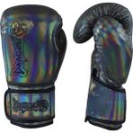 Dragondo 30134-P Glossy Boks Eldiveni Parlak Gri Kick Boks Muay Thai Eldiveni - 10 oz