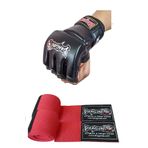 Dragondo 30254-p Fighter Mma Eldiveni Ve Bandaj 2'li Set
