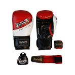 Dragondo 33044-p Jr Çocuk Boks Eldiveni Seti Eldiven+bandaj+dişlik Kırmızı