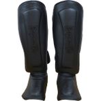 Dragondo 40715-P Kaval Ayak Koruyucu Siyah Profesyonel Kick Boks Kaval Koruyucu - M